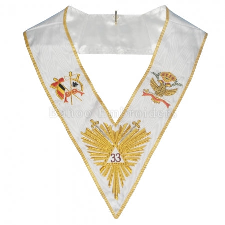 Masonic Rose Croix 33rd Degree Collar