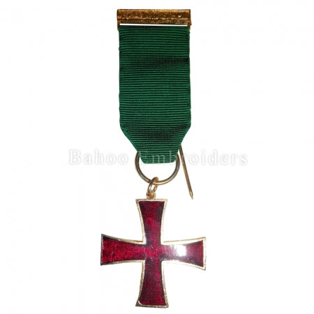 Knight Templar Breast Jewel - Green