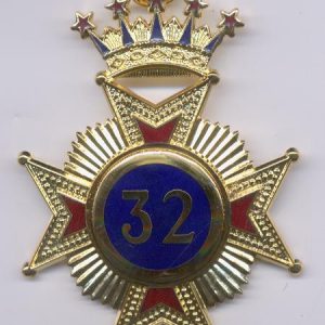 Rose Croix 32nd Degree Jewel