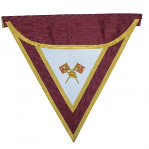 ROYAL & SELECT MASTERS GRAND COUNCIL APRON WITH BADGE