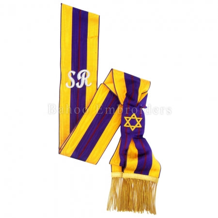 Order Of Secret Monitor Regalia – Past Supreme Ruler Sash